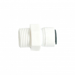 Фітинг прямий 1/2 наруж.різьба - 3/8 трубка 