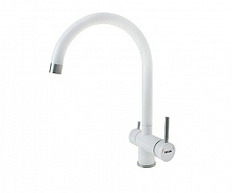 Fabiano FKM 31.5 S/Steel Alpine White змішувач 