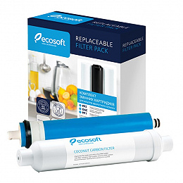 Комплект Ecosoft  5 картриджей для обратного осмоса 
