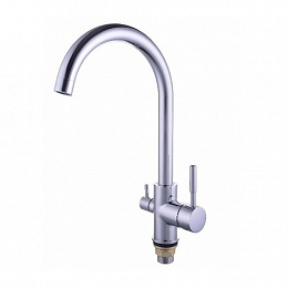 Смеситель Globus GLLR-0333 stst  