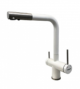 Fabiano FKM 31.14 SS Alpine White змішувач 