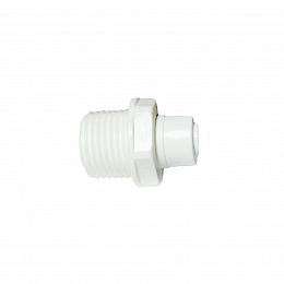 Фітинг прямий 1/2 наруж.різьба - 1/4 трубка 