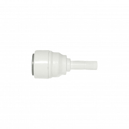 Фітинг прямий 3/8 трубка - 1/4 стержень 